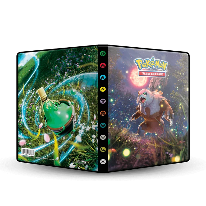 Ultra Pro Pokemon 4-Pocket Portfolio - Bloodmoon Ursaluna and Sinistcha