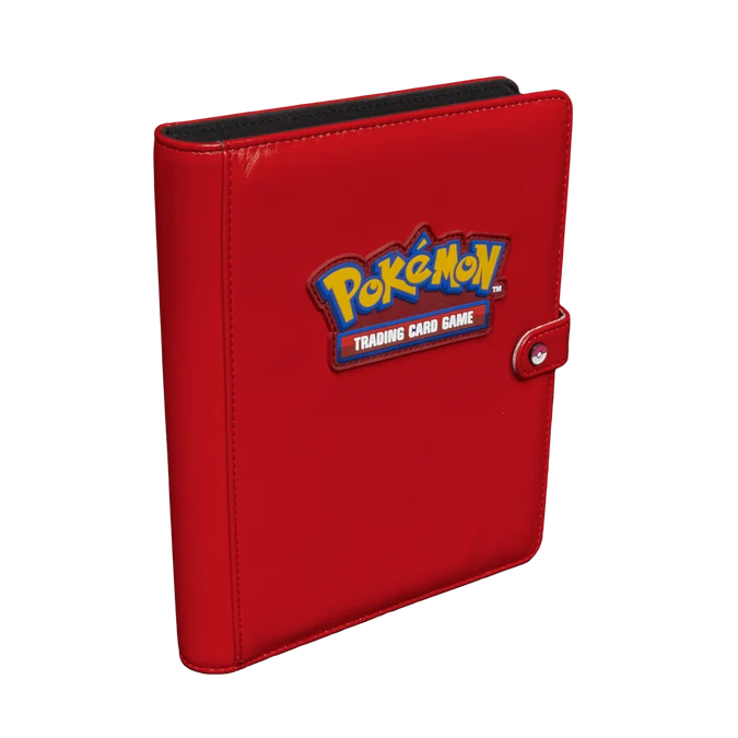 Ultra Pro Premium Red 4-Pocket Snap Binder
