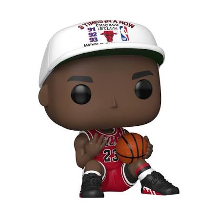 NBA Chicago Bulls Michael Jordan 3 Times in a Row Funko Pop! Vinyl Figure #222