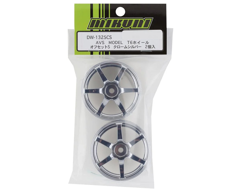 Mikuni AVS Model T6 (Chrome Silver) 5mm Offset
