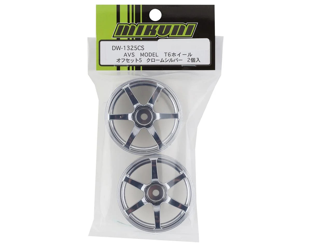 Mikuni AVS Model T6 (Chrome Silver) 5mm Offset
