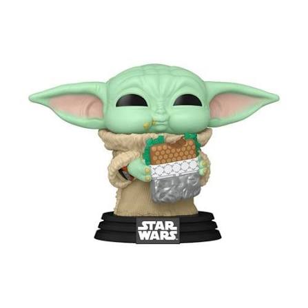 Star Wars: The Mandalorian and Grogu Grogu with Food  Funko Pop! Vinyl Figure #841
