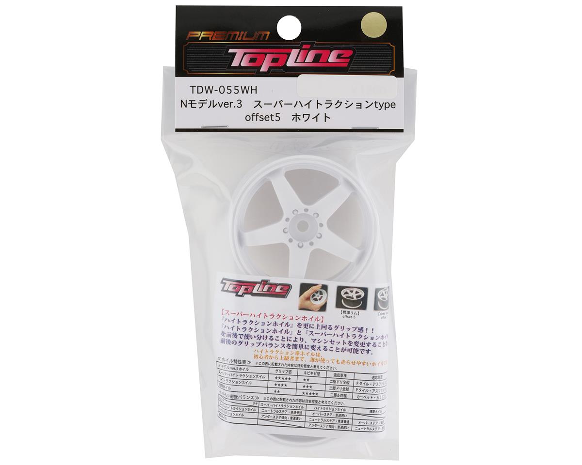 Topline N Model V3 White 5mm Offset
